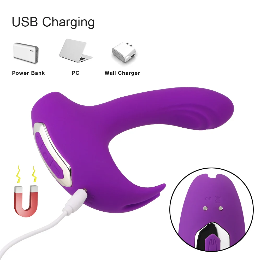 Powerful Silicone G-spot Vibrator With 11 Vibration Modes For Her_voghion.com