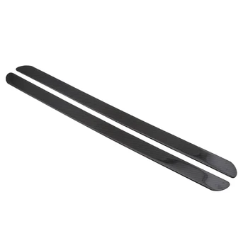 

Real Carbon Fiber Door Sticker Decorative Welcome Pedal Protection Sheet Paste Strip Door Sill Protector Universal