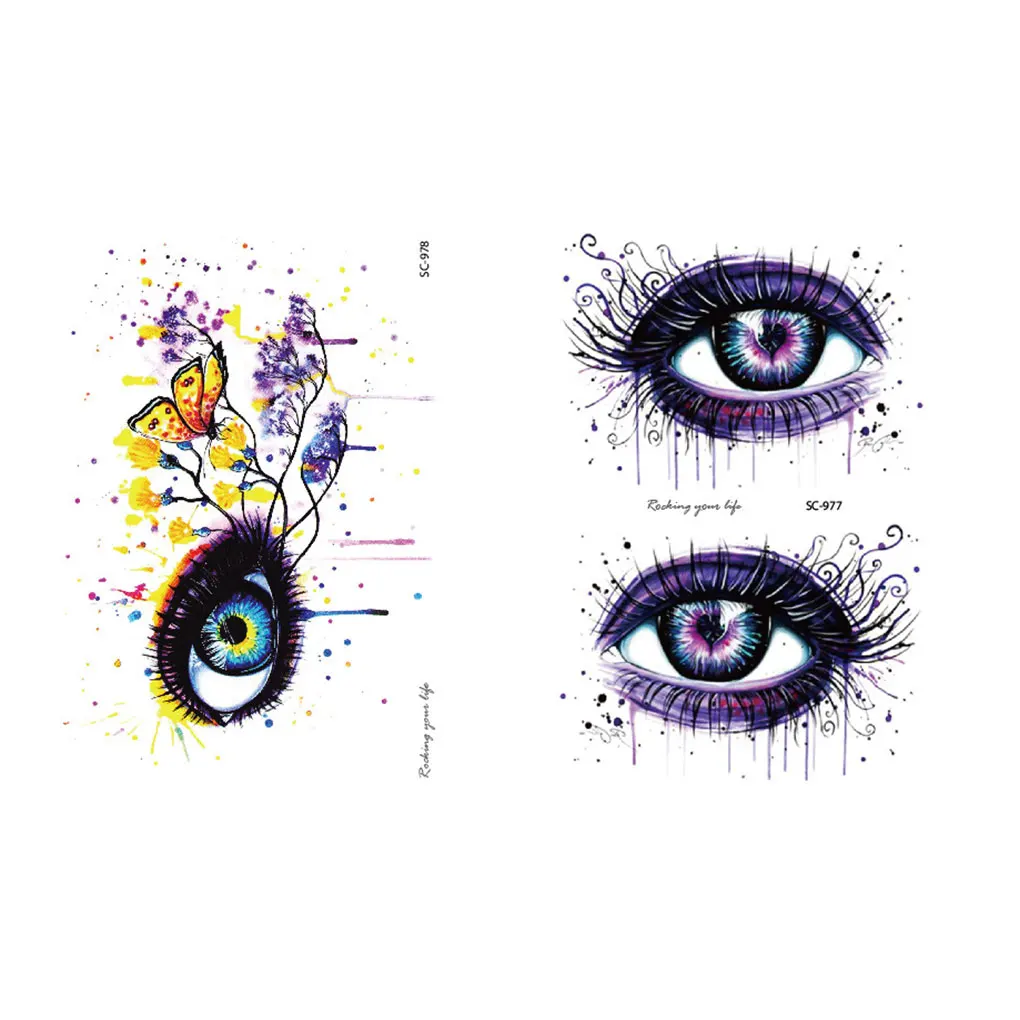 5PCS Halloween Props Wound Blood Temporary Tattoos Children Fake Body Art Tattoo Sticker Women Hand Skin Tatoo