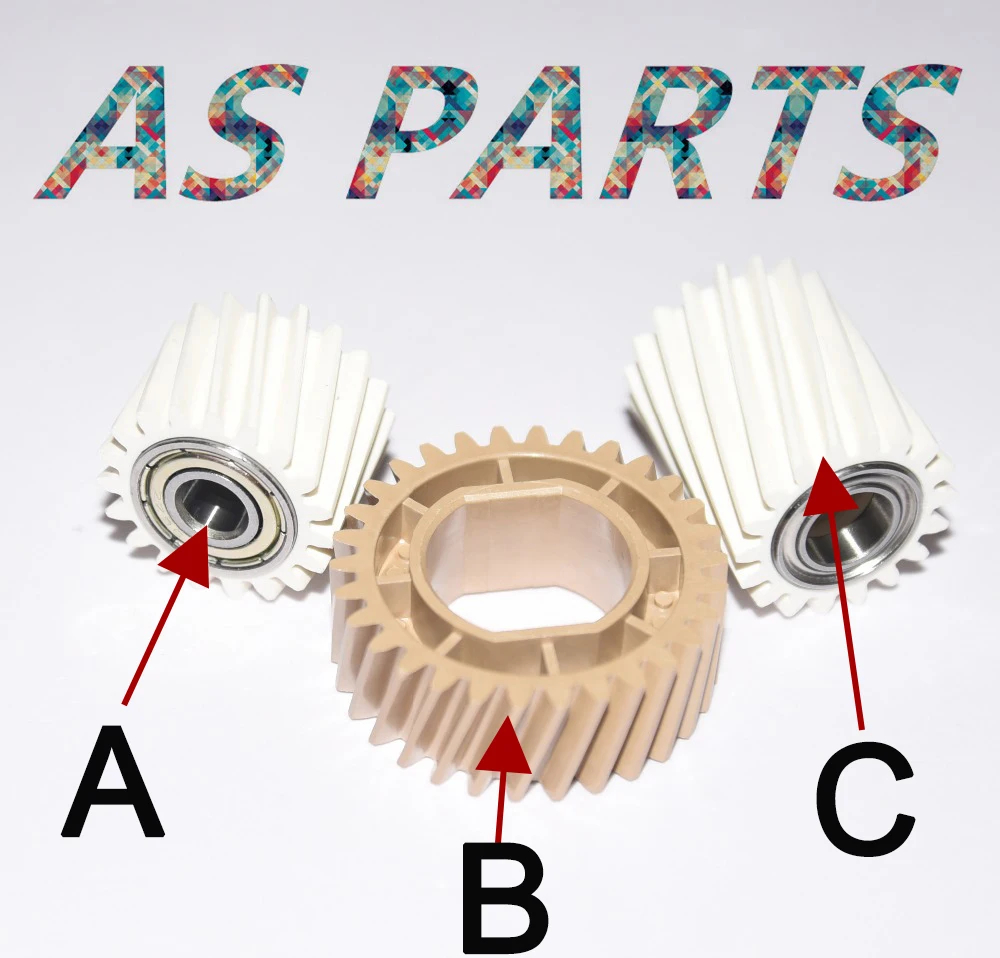 Для Ricoh Aficio MP C2003 C3003 C3503 C4503 C5503 C6003 MPC2003 MPC3003 MPC3503 MPC4503 установка термозакрепляющего устройства роликовый привод Шестерни