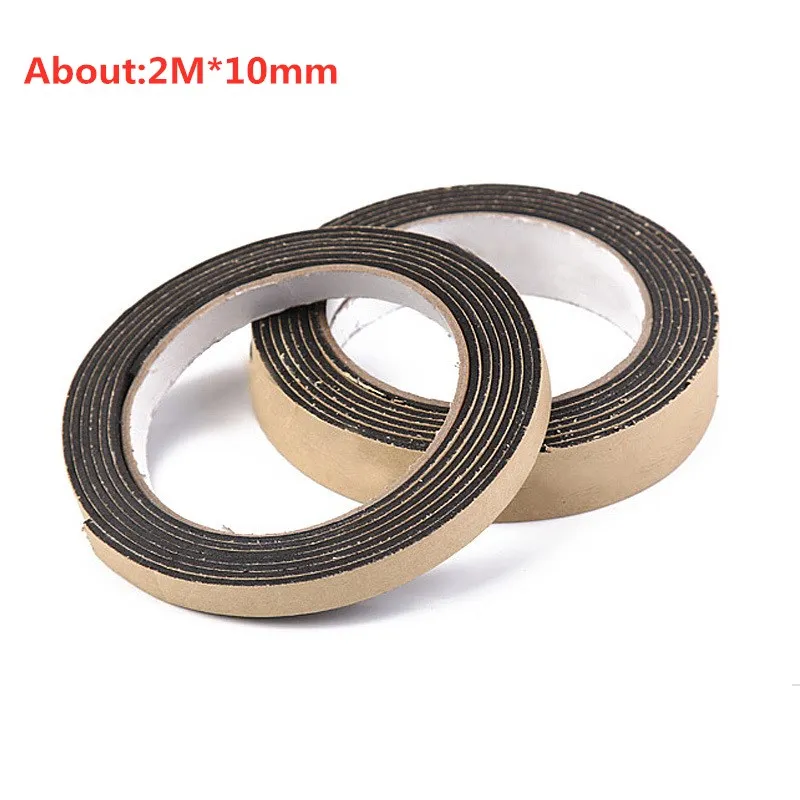 

EVA Black Sponge Foam Rubber Tape Anti-Collision Seal Strip Gaskets for Kitchen Sinks and Gas Stoves