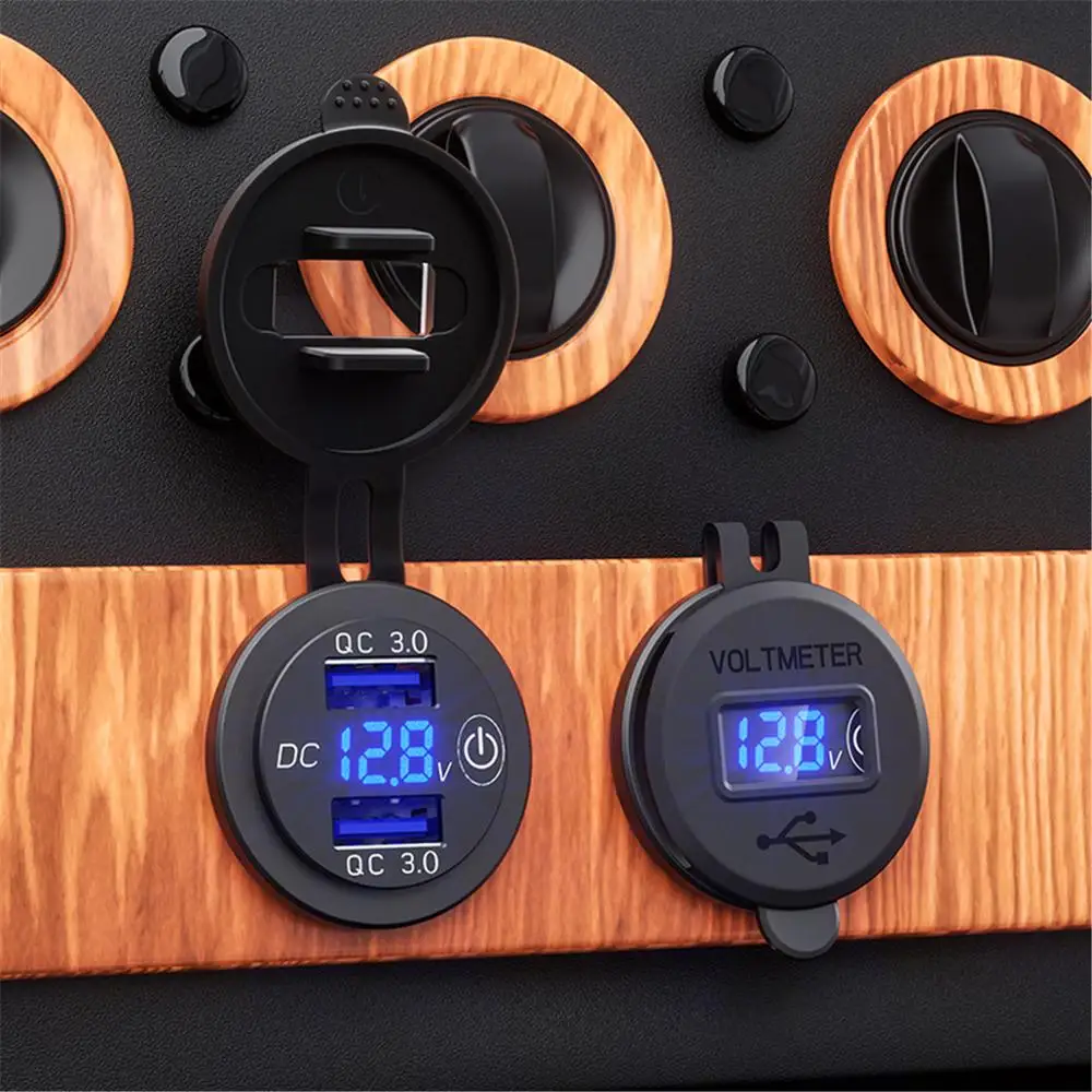 Двойное QC 3 0 36 Вт USB быстрое зарядное устройство розетка адаптер питания