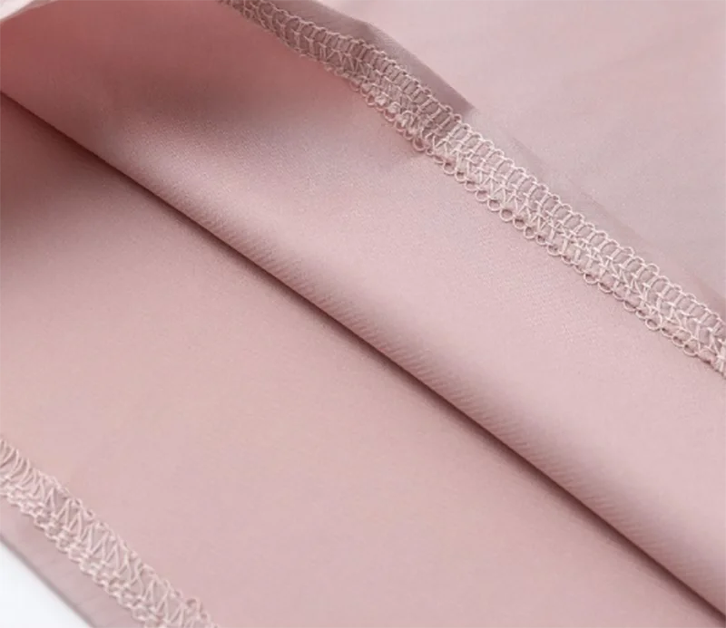 Women Shirts Autumn Lantern Long Sleeve Vintage Turtleneck Pleated Luxury Shirt Pink Satin Elegant Office Ladies Party Shirts