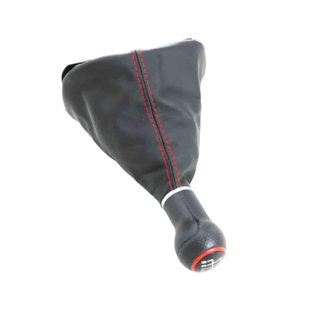 Для VW Golf 4 MK4 Jetta 4 Varaint Bora 1998 1999 2000 2001 2002-2006 Новые 5 шт/упаковка, Скорость ручка переключения рулевого механизма автомобиля с кожаные ботинки
