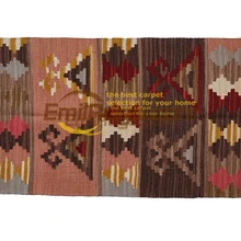 Ковер килим в скандинавском стиле, ткань ручной работы для гостиной, геометрический рисунок, для спальни, турецкий, натуральный