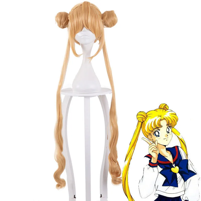 

Moon Hare Water Ice Moon Bunny Blonde Cosplay Anime Wig