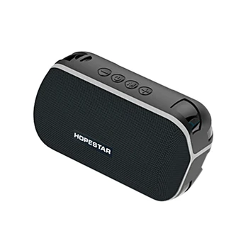 

HOPESTAR MINI-T6 3W Bluetooth Speaker Waterproof IPX5 Subwoofer Portable Outdoor Loudspeaker Support FM Function