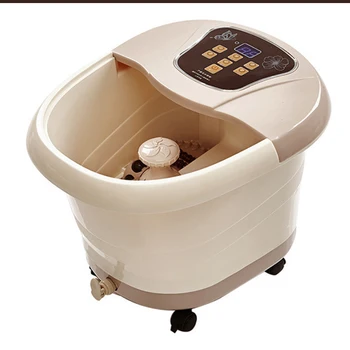 

Electric Heating Foot Spa Detox Machine Scraping Of The Foot Simulation Foot Massager Relieve Fatigue Health Care Relief Tool