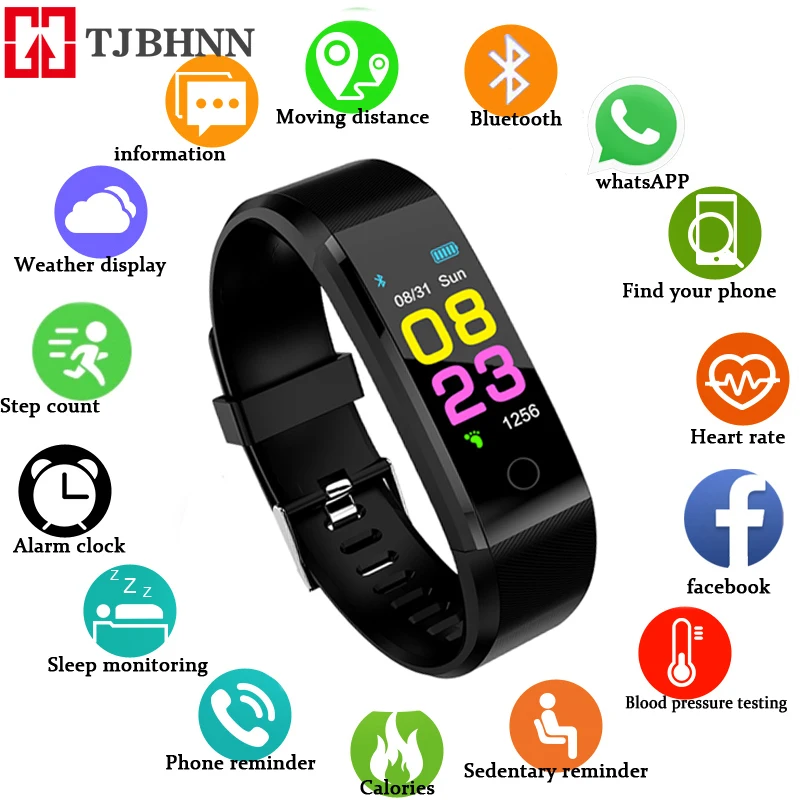 New Smart Watch Men Women Heart Rate Monitor Blood Pressure Fitness Tracker Smartwatch Sport for ios android +BOX | Электроника