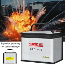 Sac de protection pour batterie au Lithium, Portable, ignifuge et antidéflagrant, sac de sécurité pour batterie RC Lipo, sac de protection pour Charge, pièces RC