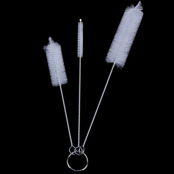 

3 Pcs/set Multi-Functional Tools Brush Spray Brush Kettle Bottles Test Tube Small Mouth Cleaning Brush For Different Size