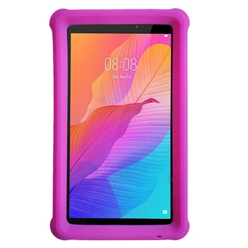 

MingShore Rugged Silicone kids Shockproof Soft Cover Case For Huawei MatePad T8 8.0 inch Kobe2-L09/L03 2020 Model Tablet
