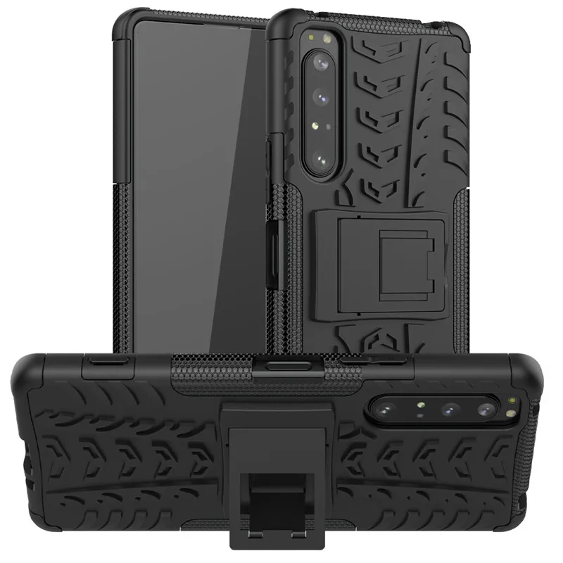 Защитный чехол для Sony Xperia 1 II из ТПУ и поликарбоната защитный телефона бампер Funda 6