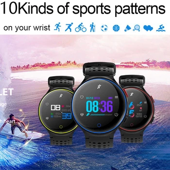 

New Sport Smartwatch IP68 Waterproof Heart Rate Passometer Watch Men Call Reminder Multi Sport Mode Smart Watch Reloj Deportivo