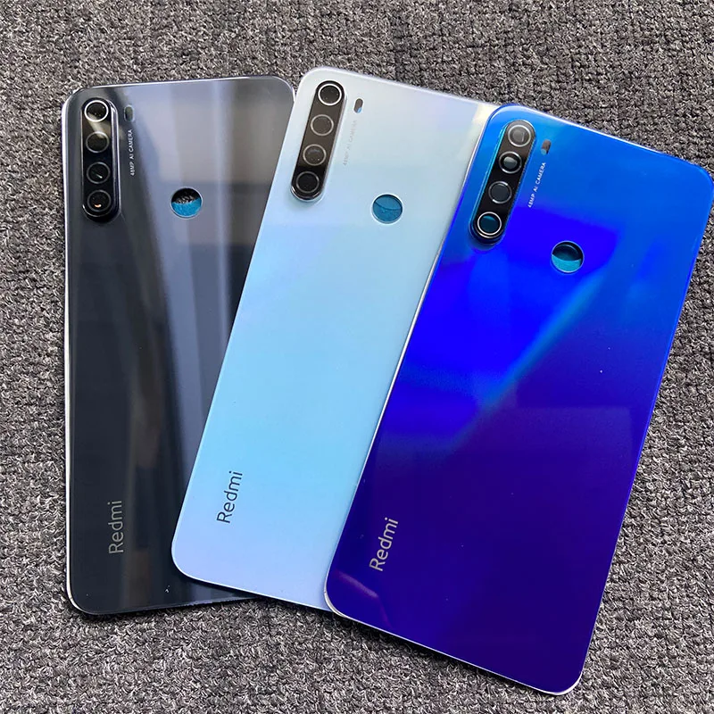 6 3 &quot2019 новая крышка аккумулятора для Xiaomi Redmi Note 8T 8 Задняя стеклянная задняя 3D
