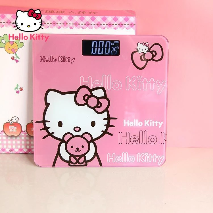 大人の妊婦のためのハローキティホーム電子計量スケールかわいい体重計 Null Aliexpress