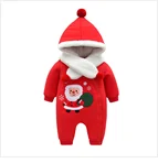 ARLONEET/Рождественский комбинезон с длинными рукавами для новорожденных; комбинезон в клетку с оленем для маленьких девочек и мальчиков; комбинезон; одежда; CO09