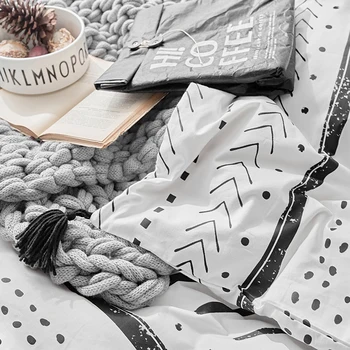 

Black 100% cotton fabric Printed Cotton Fabric DIY Bed sheet Cotton Quilting Material 235cm width