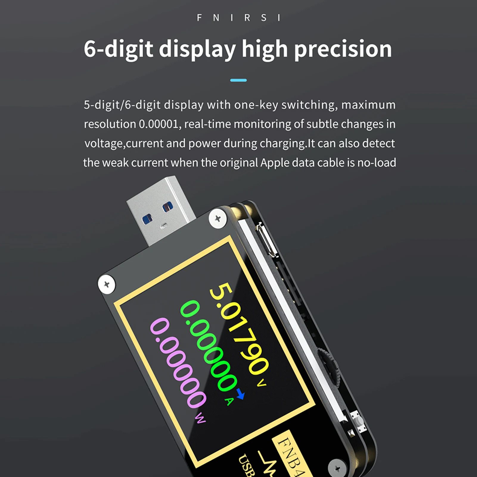 total organic carbon analyzer NB48 PD trigger Voltmeter Ammeter Current Voltmeter USB tester QC4 + PD3.0 2.0 PPS fast recharging protocol capacity test Tool easy read tape measure