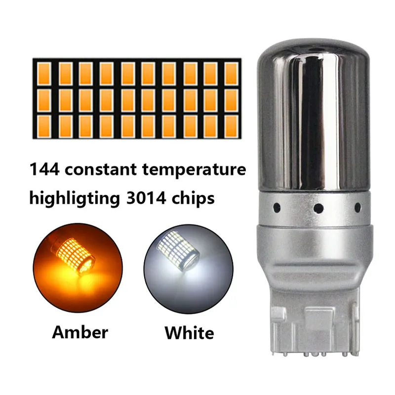 RXZ  LED  ,  õ, 극ũ, 144SMD, W21W P21W PY21W T20, 7440 1156, BA15S, BAU15S, ǰ, 1 