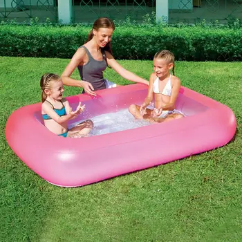 

Children Bathing Tub Baby Home Use Paddling Pool Inflatable Square Swimming Pool Kids Inflatable Pool Kids Inflatable Pool