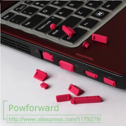Для hp asus dell acer Lenovo Huawei toshiba MSI красочная силиконовая Пылезащитная Заглушка Крышка Пробка для ноутбука пылезащитные заглушки