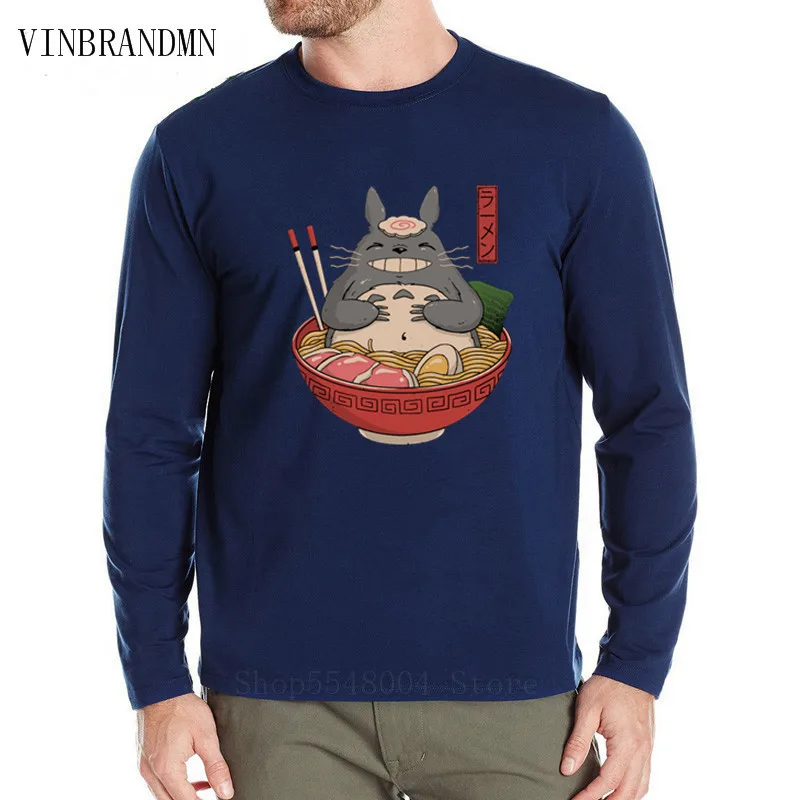 Короткая футболка с героями из японского аниме Стиль футболки Ramen Lover манга 80s