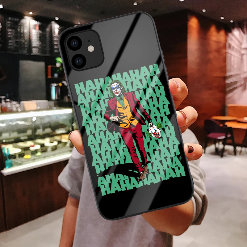 Joker Joaquin Phoenix чехол из закаленного стекла для телефона для iphone 11 Pro Max Deadpool чехол для iPhone X 6 6s 7 8 Plus XR XS Max