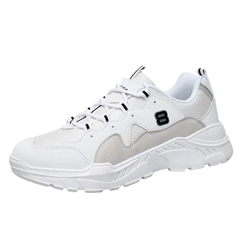 

Summer Hot Sale Men Shoes Breathable Fahsion Tennis Walking Men Sneakers Lightweight Comfortable Men Lace-up Casual Shoes