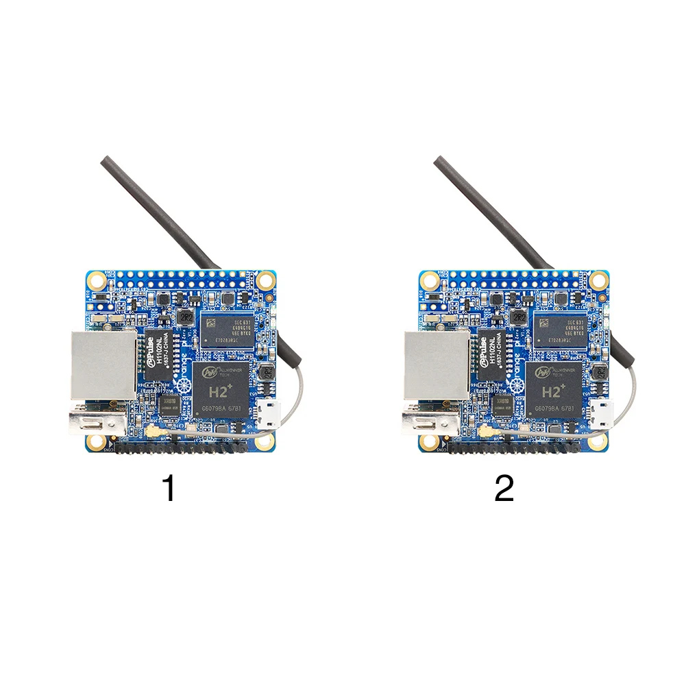 Оранжевый Pi Zero H2 инструмент мини макетная плата с WiFi антенна интегрированная 256MB 512MB компоненты четырехъядерный для Raspberry Pi