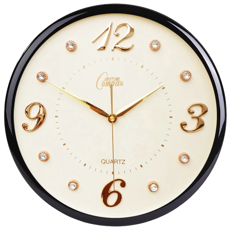 Living Room Quartz Wall Clock Fashion Simple Personality Silent Pendant Home Decoration Watch White W6 | Дом и сад