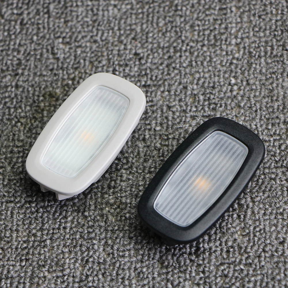 0009069504 Gray Interior Lights Front Sun Visor Makeup Lamp Reading