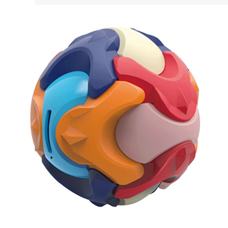 

3D Jigsaw Toy Puzzle Assembled Ball Creative Ball Early Education Deformation Educational Toy DIY Piggy Bank Gift For Children