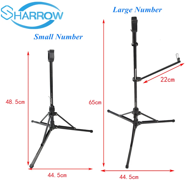 

1Pc High-end Flodable Aluminum Recurve Bow Stand Holder Foldable Bracket Rack Hanger Archery Recurve Bow