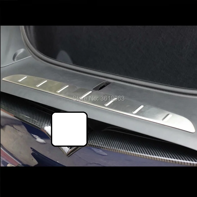 Для Tesla модель X нержавеющая Передняя Коробка для хранения протектор переднего бампера Накладка для автомобиля аксессуары для укладки