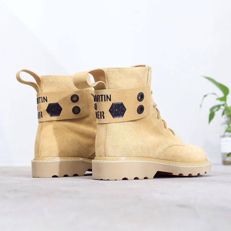 

WOMEN'S Shoes 2019 Autumn New Style Shoes Genuine Leather Martin Boots Women's round-Toe Casual Women's Boots Europe And America