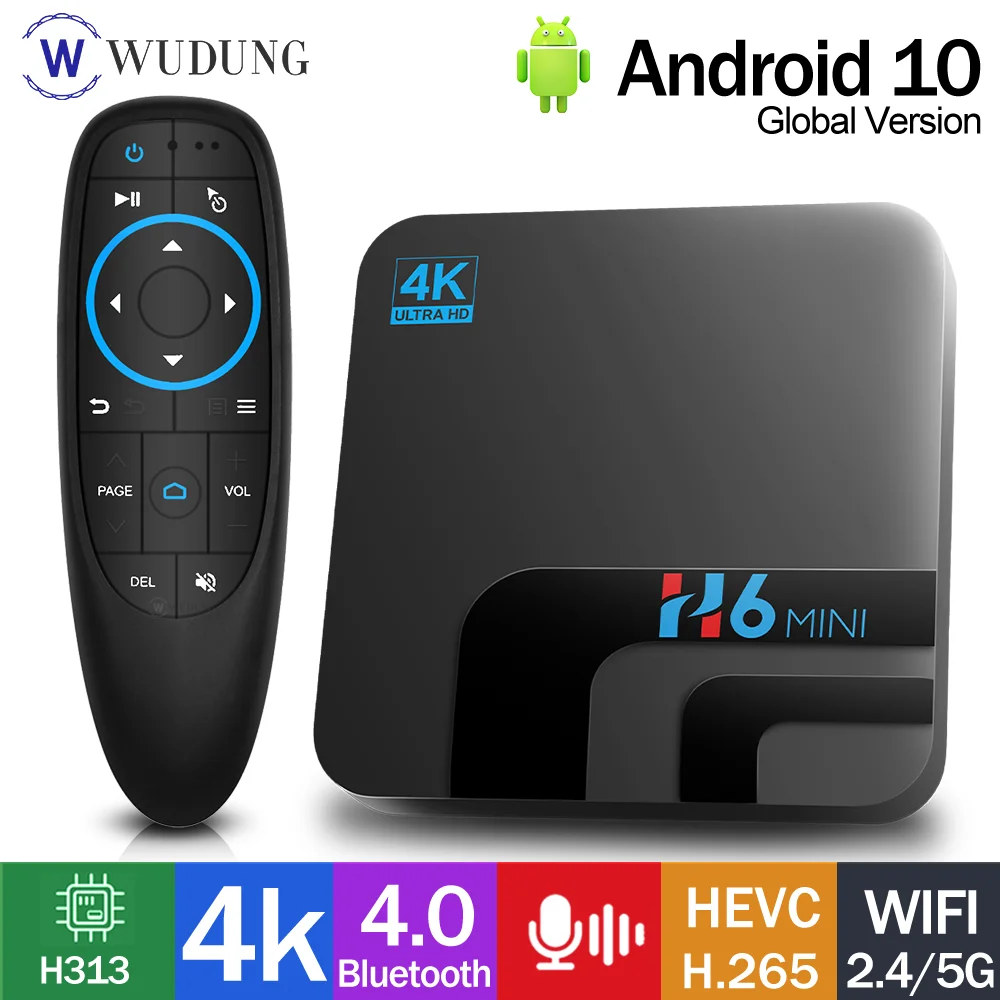 ТВ-приставка wuнавоз H6MINI на Android 2 4 Allwinner H313 4K HDR | Электроника