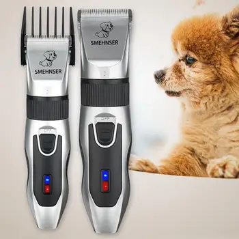 

1pcs Pet Electric Clipper Rechargeable Low-noise USB Hairdressing Set Dog Shaving Electric Cat Dog Hair Trimmer Grooming Cutter
