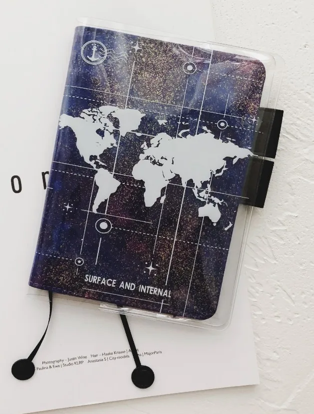 Прозрачная сумка-хобо world map A5 A6 технические характеристики защитный чехол из ПВХ
