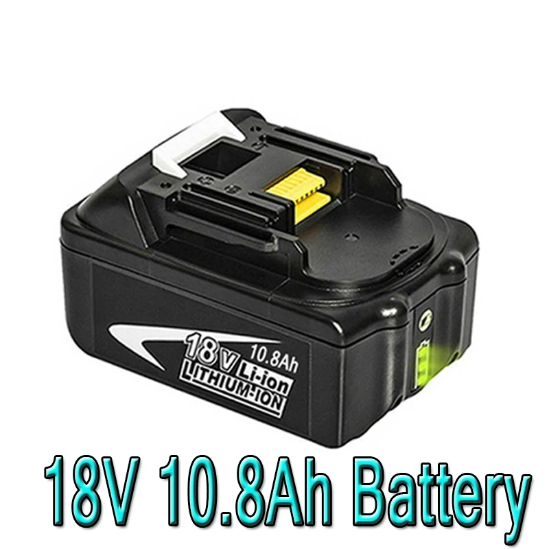 18 в 10800mAh10. 8Ah RechargeableFor Makita Мощность инструменты Батарея с светодиодный Литий-ионная LXT BL1860B BL1860 BL1850& 8800,6800 мА-ч