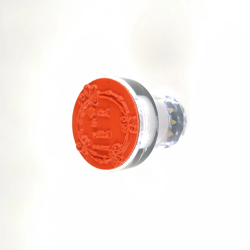 Персонализированные Кристальные резиновые штампы свадебные приглашения карты Скрапбукинг индивидуальный дизайн логотипа