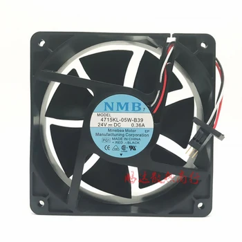 

For Fanuc system cooling fan 4715KL-05W-B39 NMB DC24V 12CM 12038 120X120X38MM