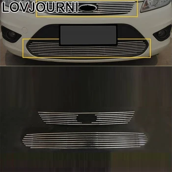 

Grille Exterior Auto Automovil Chromium Automobile Accessory Modification Sticker Strip Decoration Parts 09 10 11 FOR Ford Focus