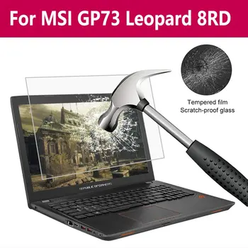 

Tempered Glass Screen Protector Protective Film and Glass for Laptop For Msi Gp73 Leopard 8rd