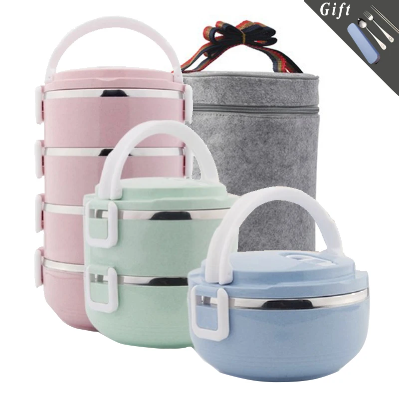 stackable thermal lunch box