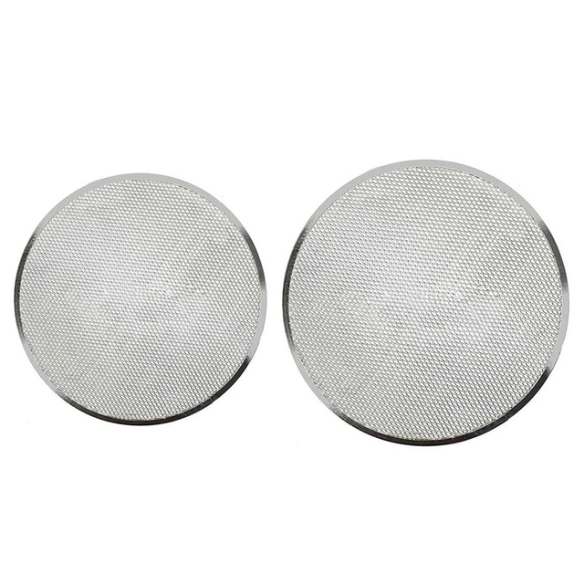 $US $5.86  2Pcs Professional Round Pizza Oven Baking Tray Barbecue Grate Nonstick Mesh Net(9 Inch&8 Inch)