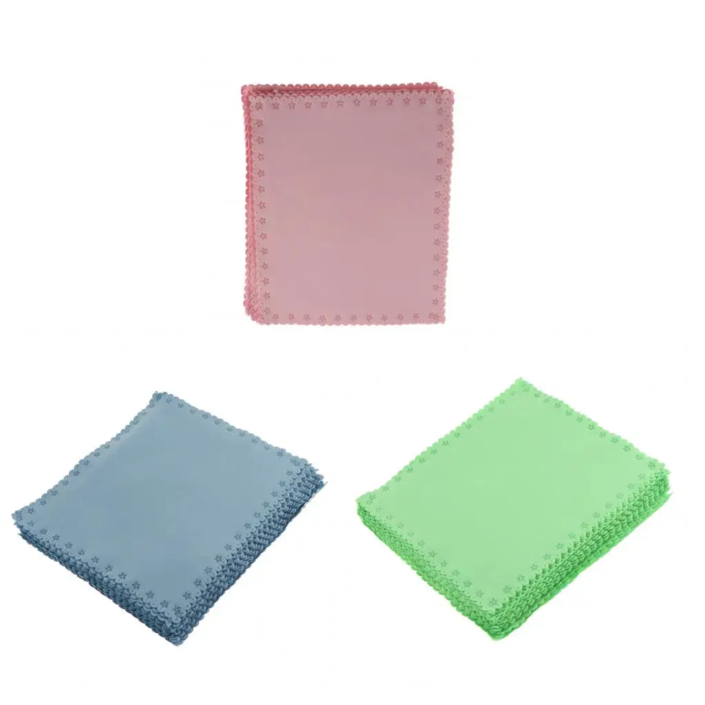 20/Pack Eyeglasses Sunglasses Glasses Cleaner, Soft Velvet Cleaning Cloth, TV Phone Camera Screen Cleaner