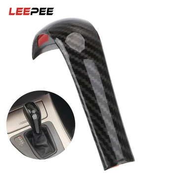 

LEEPEE For BMW 5 series E60 X3 E83 6 series E63 X5 E53 Gear Shift Knob Trim Strip Sticker Car Interior Accessories