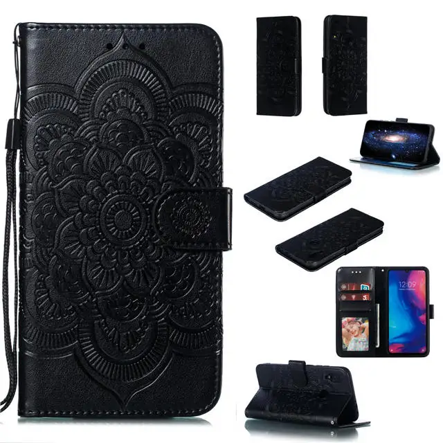 Чехол-книжка для Redmi 7 Note7, чехол для Xiaomi Redmi Note 7, роскошный 3D бумажник с тиснением, кожаный чехол для Redmi Note 8 Pro, 8A 7 S, чехол - Цвет: Black B
