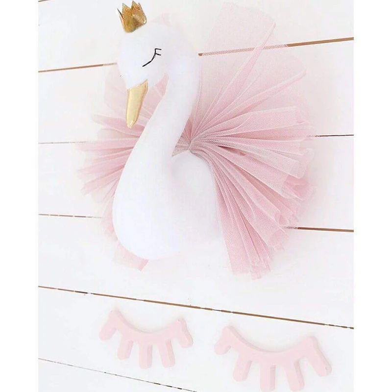 swan baby room decor